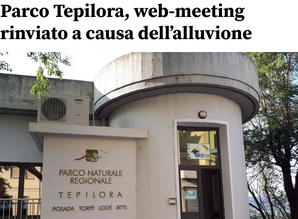 Parco Tepilora, web-meeting rinviato a causa dell’alluvione